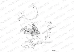 ENGINE | ENGINE, TURBO CHARGER MOUNTING - Z20PAE92AC/BC (702567)
