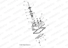 ENGINE | ENGINE, VALVE COVER - A09ZN85/8X ALL OPTIONS (49ATVVALVE09Q60)