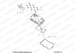 ENGINE | ENGINE, VALVE COVER - A22SXA85A1/A6 (C101431-13)