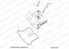 ENGINE | ENGINE, VALVE COVER - A23SEA57F1/T57C1/C2/F1 (C0211232-4)