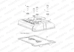 ENGINE | ENGINE, VALVE COVER - R13XT9EFX (49RGRVALVE13RZRXP4I)