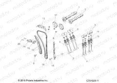 ENGINE | ENGINE, VALVES and CAMSHAFTS - Z20A5K87BG (C701025-11)
