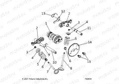 ENGINE | ENGINE, VALVETRAIN - Z22HCB18A2/B2 (702834)