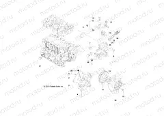 ENGINE | ENGINE, WATER COOLING SYSTEM - D142M9JDJ/1L9JDJ/1D9JDJ/2D9JDJ (49BRUTUSWATERCOOL13)