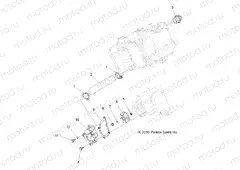ENGINE | ENGINE, WATER PUMP - A10DH50AX/AZ (49ATVWATERPUMP10SP500)
