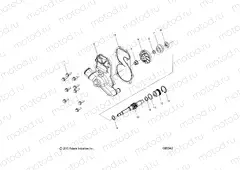ENGINE | ENGINE, WATER PUMP - S19EFK8PS/EFM8PS ALL OPTIONS (600042)