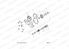 ENGINE | ENGINE, WATER PUMP - S20ELS8PS ALL OPTIONS (600042)