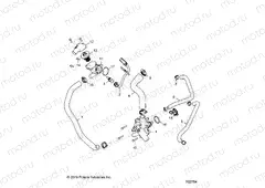 ENGINE | ENGINE, WATERPUMP AND BYPASS - G20GAE99A2/A4/D99AK/AS/BK/BS (702754)