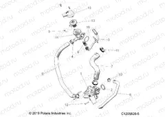 ENGINE | ENGINE, WATERPUMP AND BYPASS - Z21R4F92AH/BH (C1205828-5)