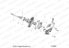 ENGINE | ENGINE, WATERPUMP ASSEMBLY - R23TAE99A1/A9/B1/B9 (C730082)