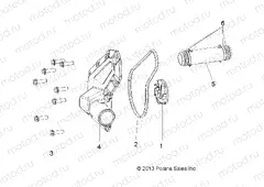 ENGINE | ENGINE, WATERPUMP IMPELLER and COVER - A17SES57C1/C2/C7/CL/E1/E2/E7/EL/SET57C1/C2/E1/E2