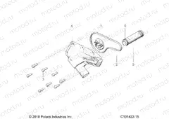 ENGINE | ENGINE, WATERPUMP IMPELLER and COVER - A23SDE57P4 (C101422-15)
