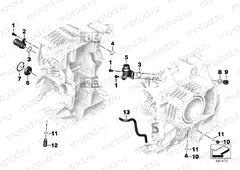 ENGINE HOUSING MOUNTING PARTS