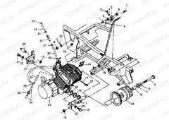 ENGINE MOUNTING 2X4 300 W957530 (4930053005A009) | ENGINE MOUNTING 2X4 300 W957530 (4930053005A009)
