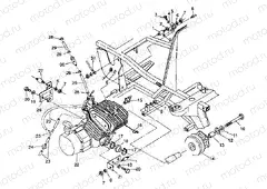 ENGINE MOUNTING 6X6 250 W938727 (4924092409005A) | ENGINE MOUNTING 6X6 250 W938727 (4924092409005A)