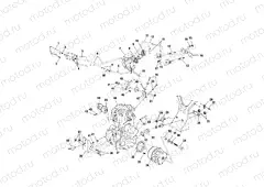 ENGINE MOUNTING - A01CH50AA (4964466446A013) | ENGINE MOUNTING - A01CH50AA (4964466446A013)