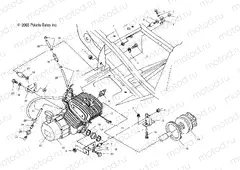 ENGINE MOUNTING - A04BA25CA/CB (4986208620A07) | ENGINE MOUNTING - A04BA25CA/CB (4986208620A07)
