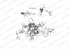 ENGINE MOUNTING - A04CH50AO/AQ/AR/AS/AT/AV/AW/AX (4987288728A13) | ENGINE MOUNTING - A04CH50AO/AQ/AR/AS/AT/AV/AW/AX (4987288728A13)