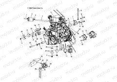 ENGINE MOUNTING - A04CH68AP/AQ/AU/CU (4987468746A13) | ENGINE MOUNTING - A04CH68AP/AQ/AU/CU (4987468746A13)