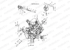 ENGINE MOUNTING - A05MH68AD (4999609960B03) | ENGINE MOUNTING - A05MH68AD (4999609960B03)