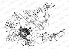 ENGINE MOUNTING - A99CC28CA (4949484948a011) | ENGINE MOUNTING - A99CC28CA (4949484948a011)