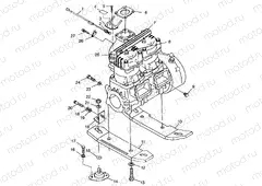 ENGINE MOUNTING - B984573 (4946554655b001) | ENGINE MOUNTING - B984573 (4946554655b001)