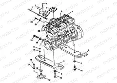 ENGINE MOUNTING - B984590 (4946314631b001) | ENGINE MOUNTING - B984590 (4946314631b001)