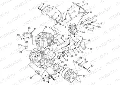 ENGINE MOUNTING Magnum 4X4 W97AC42A | ENGINE MOUNTING Magnum 4X4 W97AC42A, Swedish Magnum 4X4 S97AC42E and Norweg (4940834083A009)