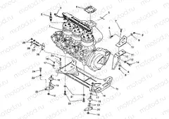 ENGINE MOUNTING SL 650 / B934058 (4924732473011A) | ENGINE MOUNTING SL 650 / B934058 (4924732473011A)