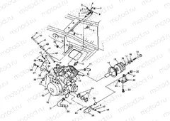 ENGINE MOUNTING Sport 400L W98BA38C (4947234723A009) | ENGINE MOUNTING Sport 400L W98BA38C (4947234723A009)