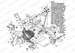 ENGINE MOUNTING Trail Boss W968527 (4935883588A009) | ENGINE MOUNTING Trail Boss W968527 (4935883588A009)