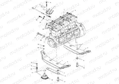 ENGINE MOUNTING - W015199D (4964836483C001) | ENGINE MOUNTING - W015199D (4964836483C001)