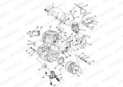 ENGINE MOUNTING - W98AE50A (4946394639a011) | ENGINE MOUNTING - W98AE50A (4946394639a011)