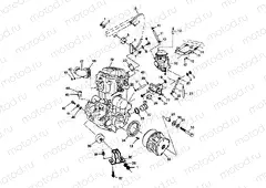 ENGINE MOUNTING - W98BC50A (4944994499a010) | ENGINE MOUNTING - W98BC50A (4944994499a010)
