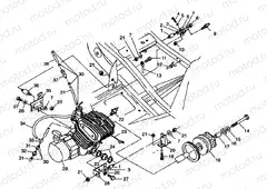 ENGINE MOUNTING - W98CA28C (4945364536a010) | ENGINE MOUNTING - W98CA28C (4945364536a010)