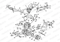ENGINE MOUNTING - W98CH50A(C)(D)(E)(F) (4950135013a013) | ENGINE MOUNTING - W98CH50A(C)(D)(E)(F) (4950135013a013)