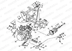 ENGINE MOUNTING XPLORER 400L W98CC38C (4945414541A010) | ENGINE MOUNTING XPLORER 400L W98CC38C (4945414541A010)