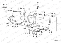 Engine protection bar