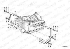 Engine protection bar