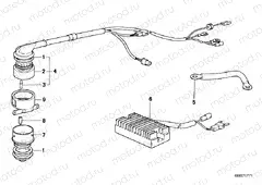 Engine wiring harness