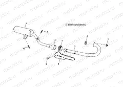 EXHAUST - A05PB20EA/EB/EC/ED (4999709970B04) | EXHAUST - A05PB20EA/EB/EC/ED (4999709970B04)