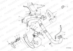 EXHAUST MANIFOLD [MOD:HYM 950]