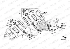 EXHAUST MUFFLER