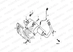 EXHAUST MUFFLER