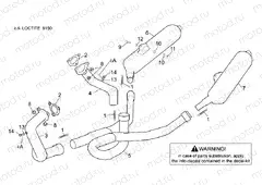 Exhaust pipe