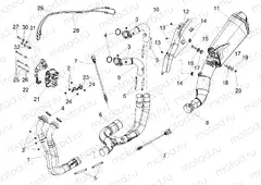 Exhaust pipe I