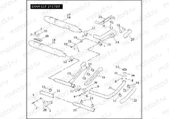 EXHAUST SYSTEM (1 OF 2)