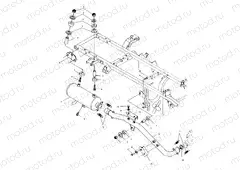 EXHAUST SYSTEM - A00CH33AC (4959905990B001) | EXHAUST SYSTEM - A00CH33AC (4959905990B001)