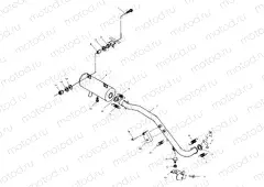 EXHAUST SYSTEM - A02CL50AA/DA (4967986798A08) | EXHAUST SYSTEM - A02CL50AA/DA (4967986798A08)