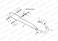 EXHAUST SYSTEM - A04BA25CA/CB (4994739473A08) | EXHAUST SYSTEM - A04BA25CA/CB (4994739473A08)